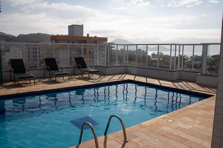 200m Praia Toninhas, Piscina, Varanda Gourmet