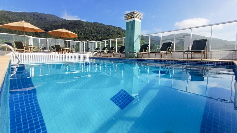 200m Praia Toninhas, Piscina, Varanda Gourmet