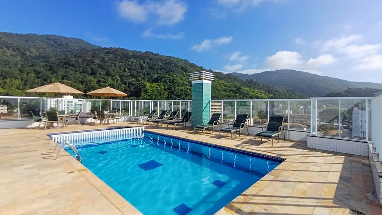 200m Praia Toninhas, Piscina, Varanda Gourmet