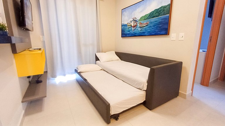 200m Praia Toninhas, Piscina, Varanda Gourmet