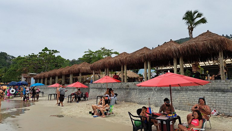 200m Praia Toninhas, Piscina, Varanda Gourmet