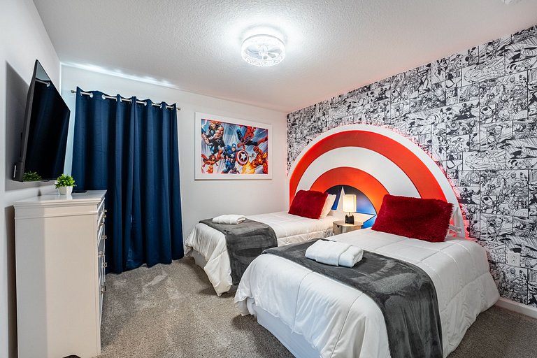 Incrível casa temática com 7 quartos em Solara